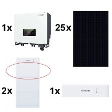 Solar-Kit SOFAR Solar – 10 kWp JINKO + 10 kW Hybridumrichter 3f + 10,24 kWh Batterie